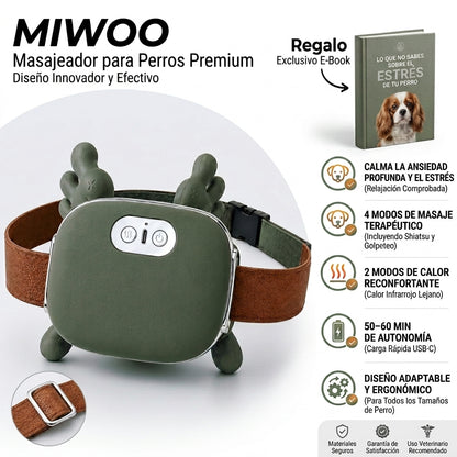 Miwoo™ Masajeador Antiestrés para Mascotas